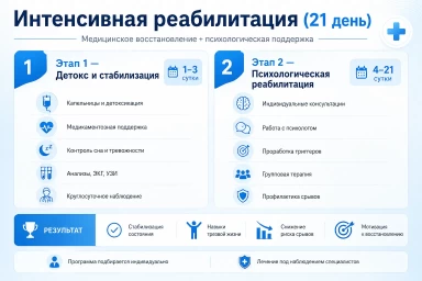 Реабилитация за 21 день в Вичуге